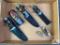 {129} Flat of (6) knives
