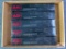 {212} Lot of five AR57 50rd stick magazines