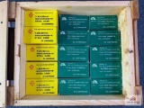 {187} Wooden ammo crate containing (30) 20-rd boxes of 7.62x39mm ammo