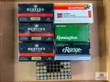 {243} Mixed lot: .32 SW Long (partial loaded rounds, partial empties), .38 S&W (50 loaded rounds),