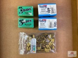 {234} Four boxes of .25 cal (.251 dia) bullets, (1) bag of .25 ACP casings