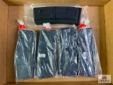{213} Lot of five IMI G1 AR15/M16 30rd polymer magazines