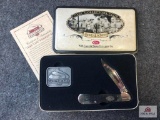 {123} 1999 Case CCC Lifetime Member Knife w/COA & Collector's Tin