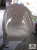 5 Plastic Chairs