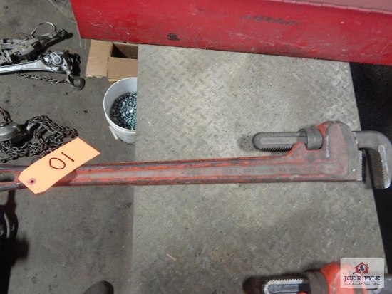 Rigid 36" pipe wrench