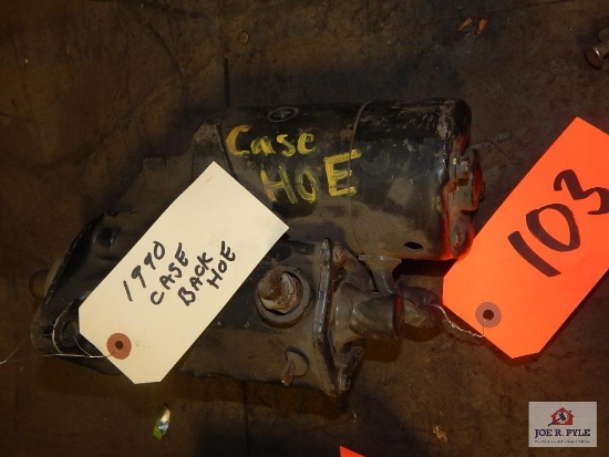 Case back hoe starter