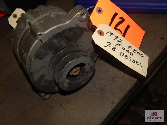 1992 F800 Ford 7-8 Diesel alternator