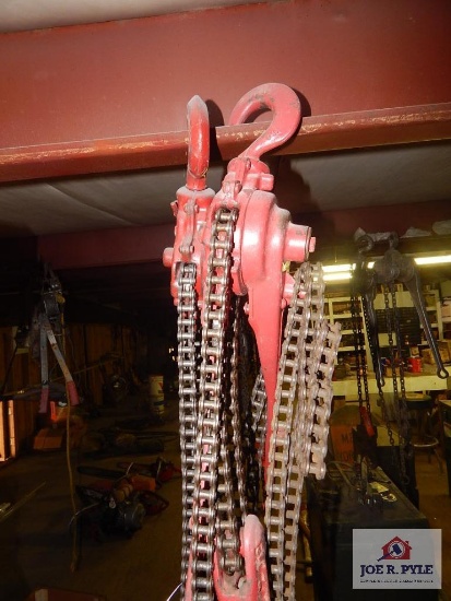 2 Chain come alongs