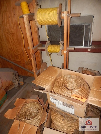 Spools of rope