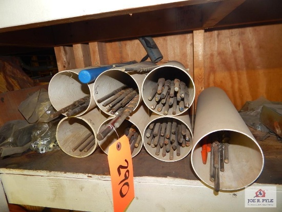 1 Lot of drill bits various sizes