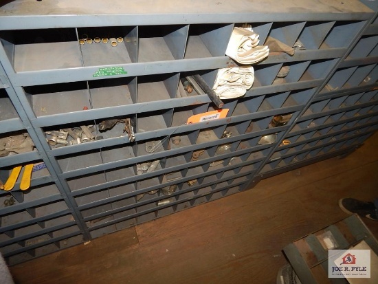 Bolt bin and contents