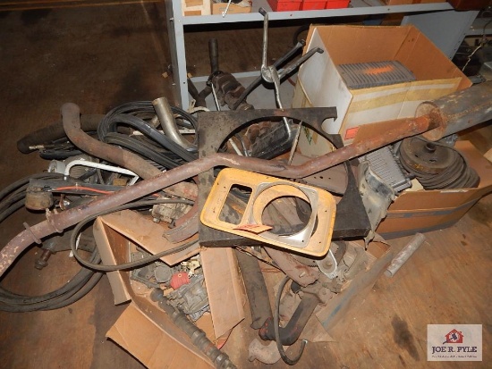 Truck parts - exhaust, motor parts, etc.