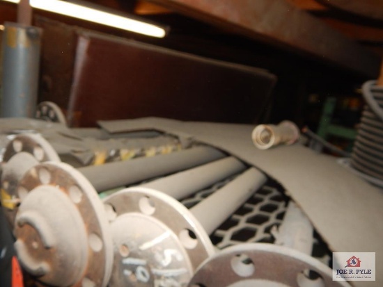 Lot of axle and cable spools