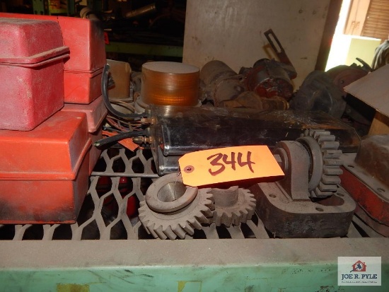 Lot of PTO shafts, road reflectors
