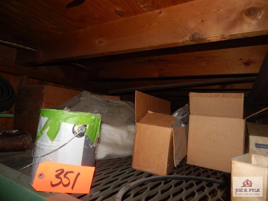 Lot of paint, containment pads, etc.