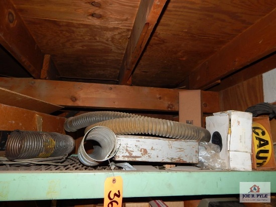 Hoses, broom heads, etc.