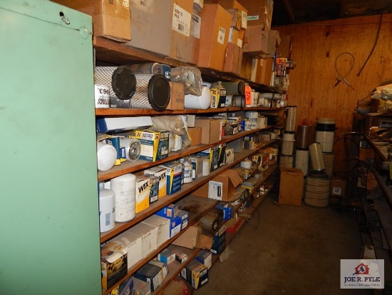 1 Large lot of oil filters, air filters, spark plugs, etc.