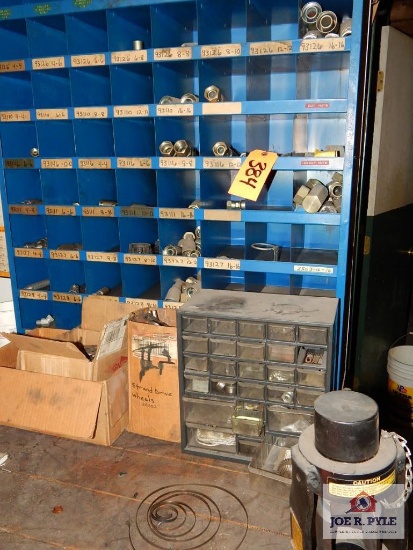 Hydraulic hose fitting organizer, etc.