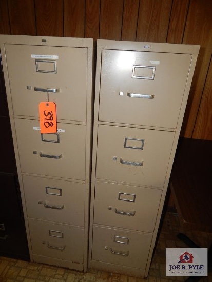 2 Filing cabinets