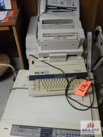 Fax machines, copiers & printers