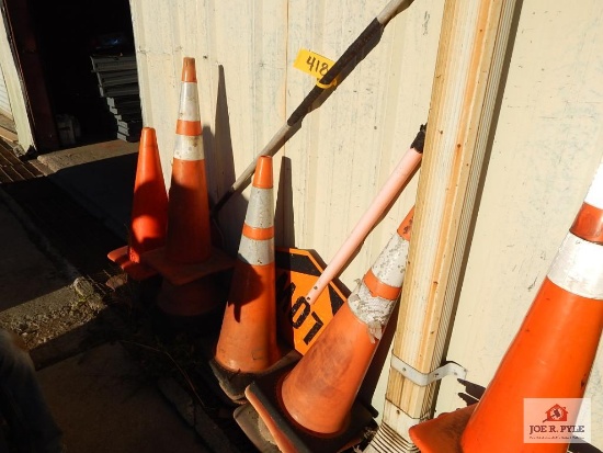 Caution cones