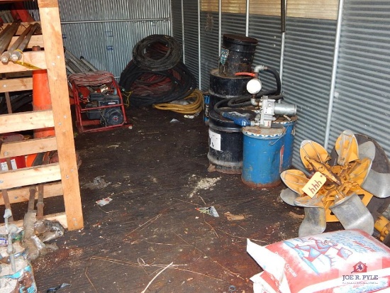 Aluminum wire, roller, flags, hoses, Ice Melt, etc.