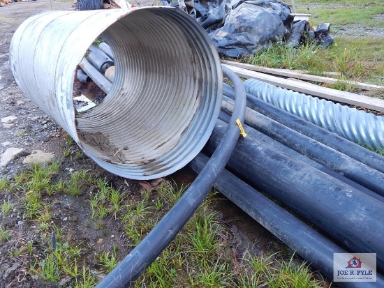 Thick wall plastic pipe & culvert pipe