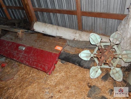 1 Lot of Typar, partial rolls, cable reels, etc.