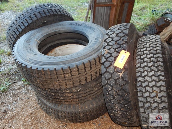 6 Big truck tires