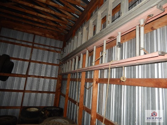 24' Fiberglass extension ladder
