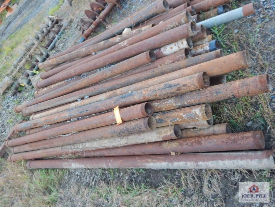 Approximately 43 joints of drill steel
