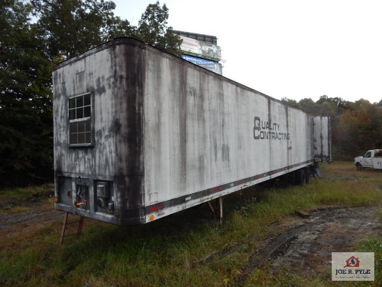 1974 Fruehauf 53' storage trailer VIN MAS467444