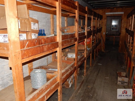 Contents of trailer - galvanized nuts, bolts, C-clamps, etc.