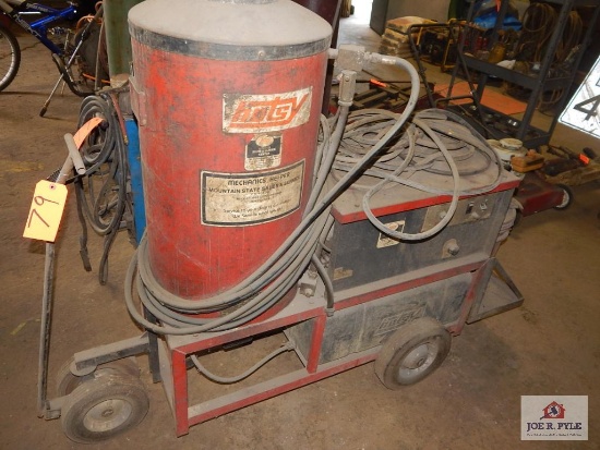 Hotsy steam pressure washer