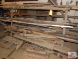 Metal holding rack