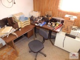 Office supplies - telephones, desks, chair