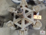 Aluminum cable winder