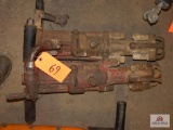 2 Air jack hammers