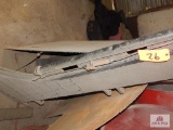 Cable plow attachment