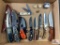 Flat of NWTF Knives and Collector's Pins