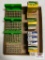 Flat of handgun ammo (loads and cases) 9mm, .41 Mag, etc