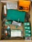 Lot of reloading equipment: shell holders, powder trickler, etc.