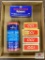 Lot of primers and Blue Dot smokeless powder container (contents unknown)