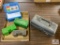 Lot of plastic cartridge boxes