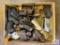 Lot of hand gun grips - Smith and Wesson, Ruger, etc.