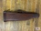 Leather leg-o-mutton shot gun case