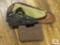 Lot of pistol cases: 3 soft cases, 1 hard case