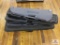 Lot of hard side gun cases, 3 single gun cases, 1 double gun case and 1 Benelli case