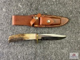 Randall #5 Fixed Blade Hunting Knife w/Sheath