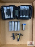 Flat of Shotgun Chokes, Choke Cases, and wrenches